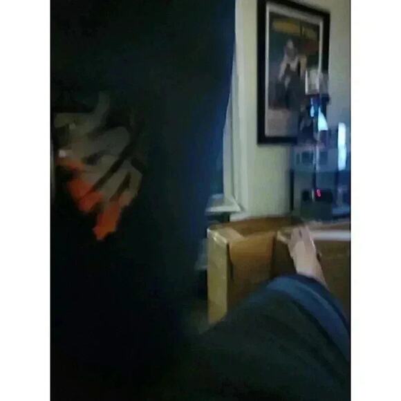 Nike Air Jordan black T shirt Teen large Nice CR4 - Picture 3 of 6